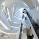 Illustration for article titled 10-Storey Spiral Stairs Made with Escalators